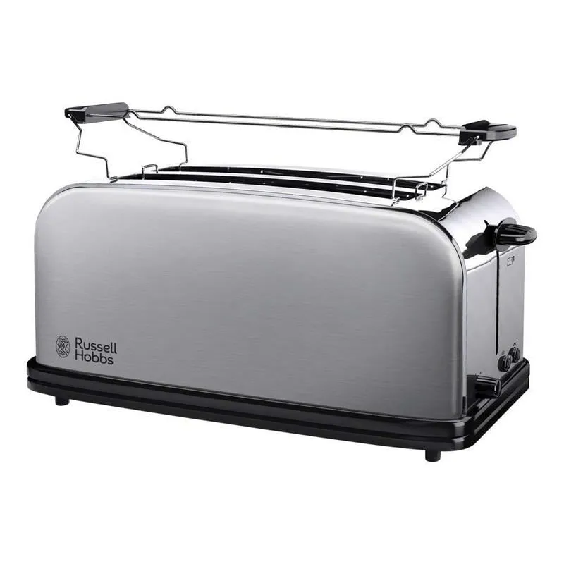 Russell Hobbs Adventure 23610-56 Tostapane 2 Fessure Lunghe 1600W Acciaio - immagine 1
