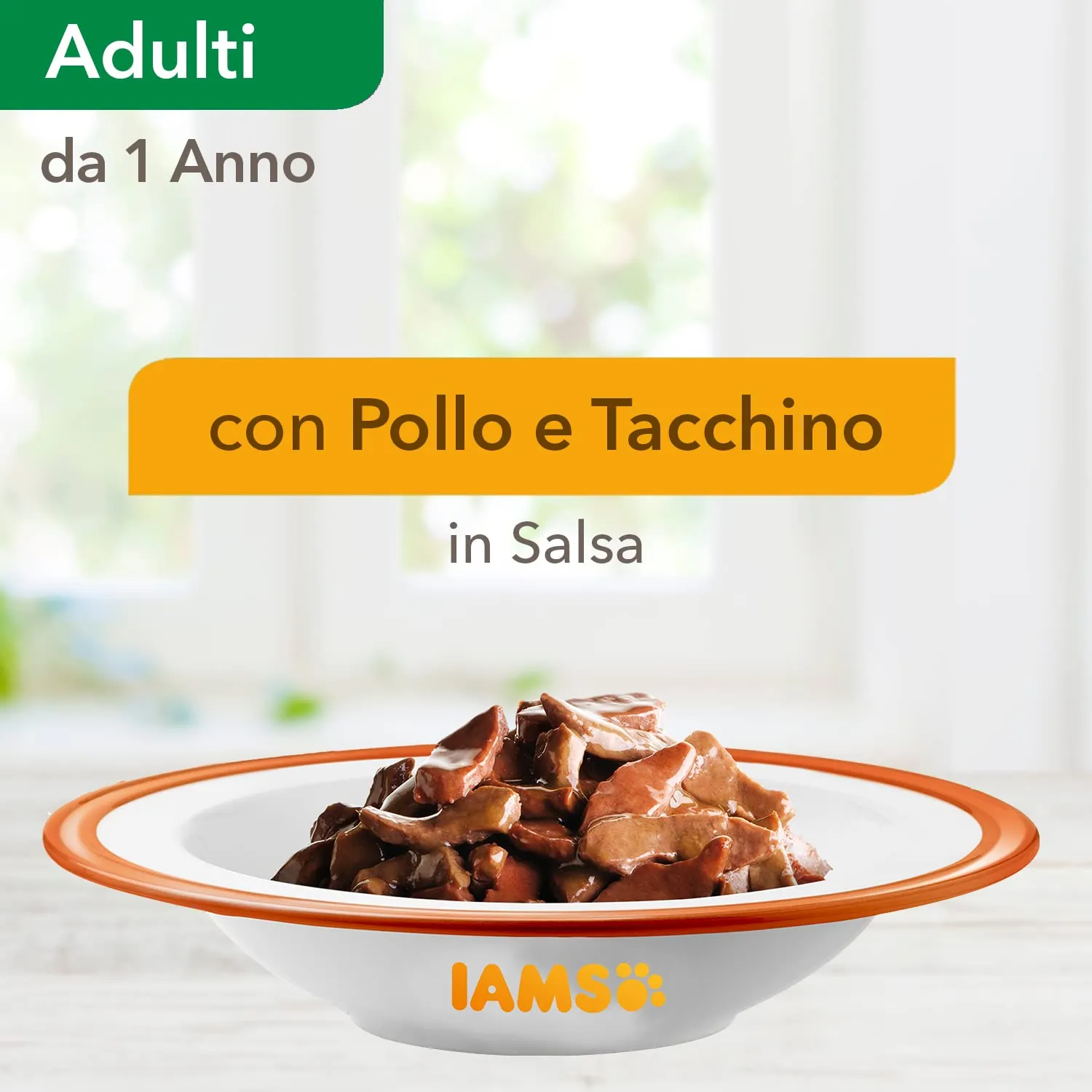 IAMS Delights - Cibo umido per gatti con pollo e tacchino, 24 x 85 g - immagine 3