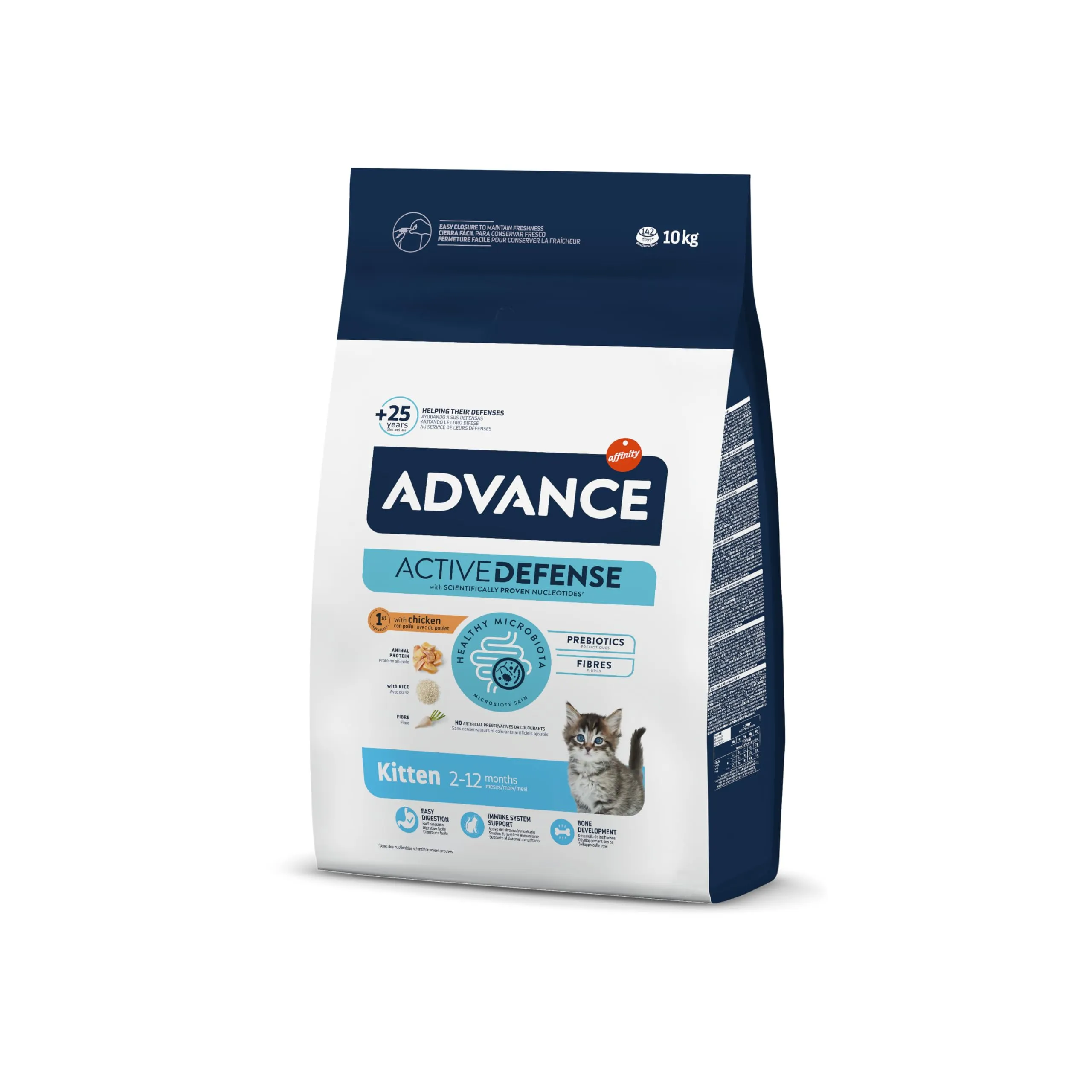 Advance Kitten Cibo per Gatti, Pollo&Riso - 10000 gr - immagine 1
