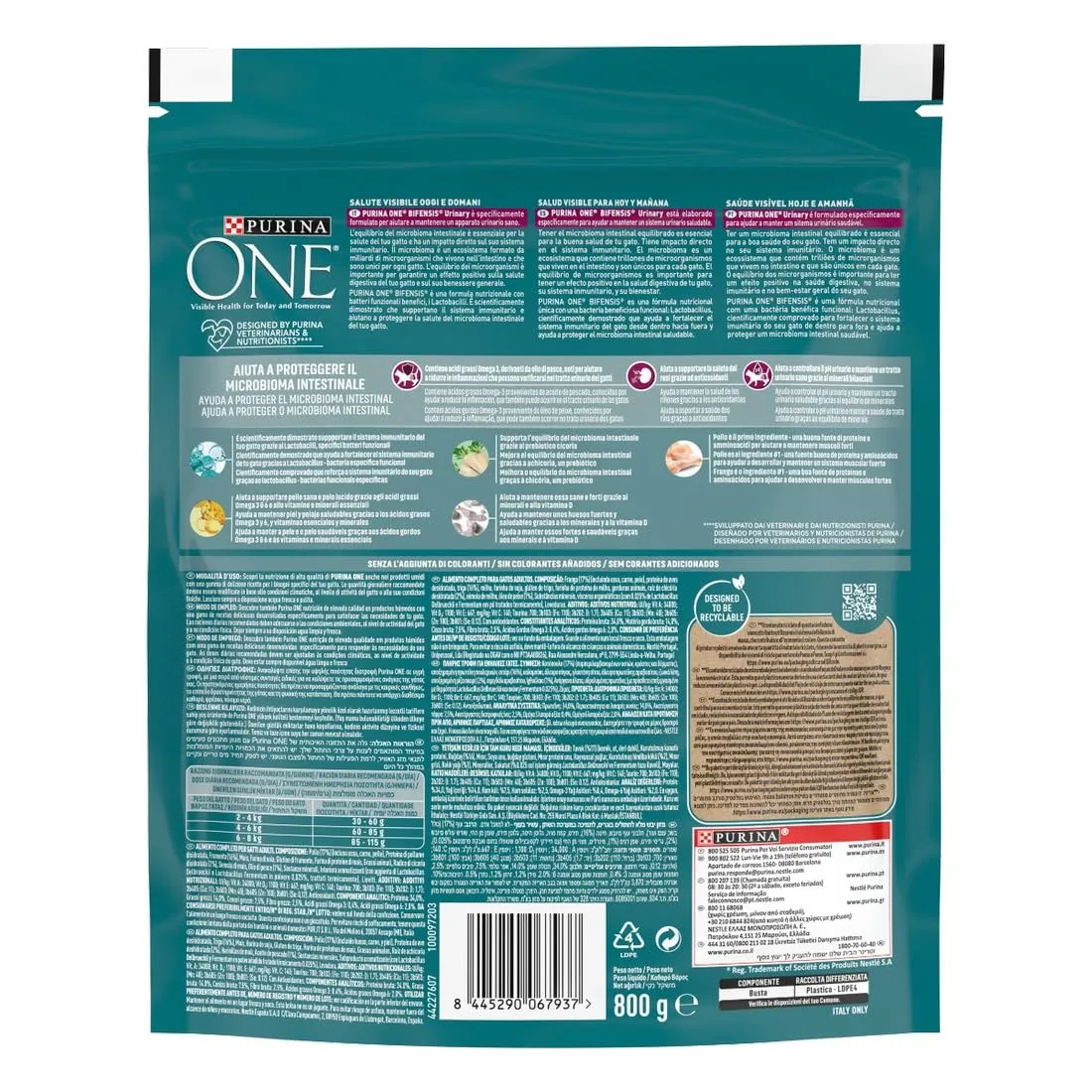 PURINA ONE Urinary Care - Pollo & Frumento - Bifensis - immagine 2
