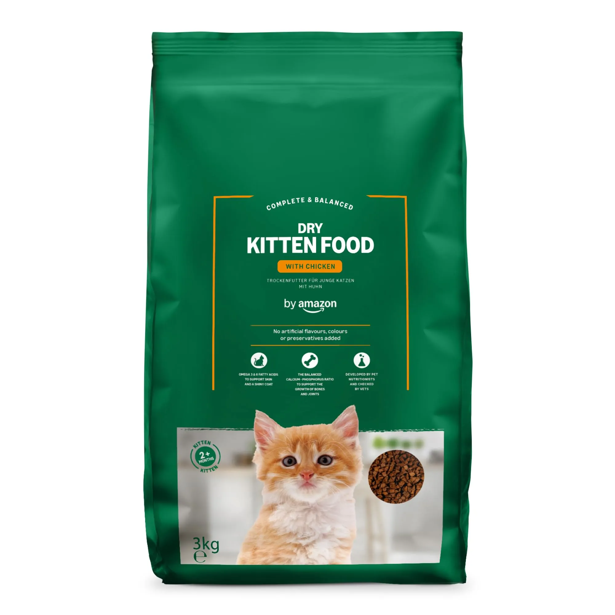 by Amazon Alimento Secco per Cuccioli di Gatto con Pollo - immagine 1