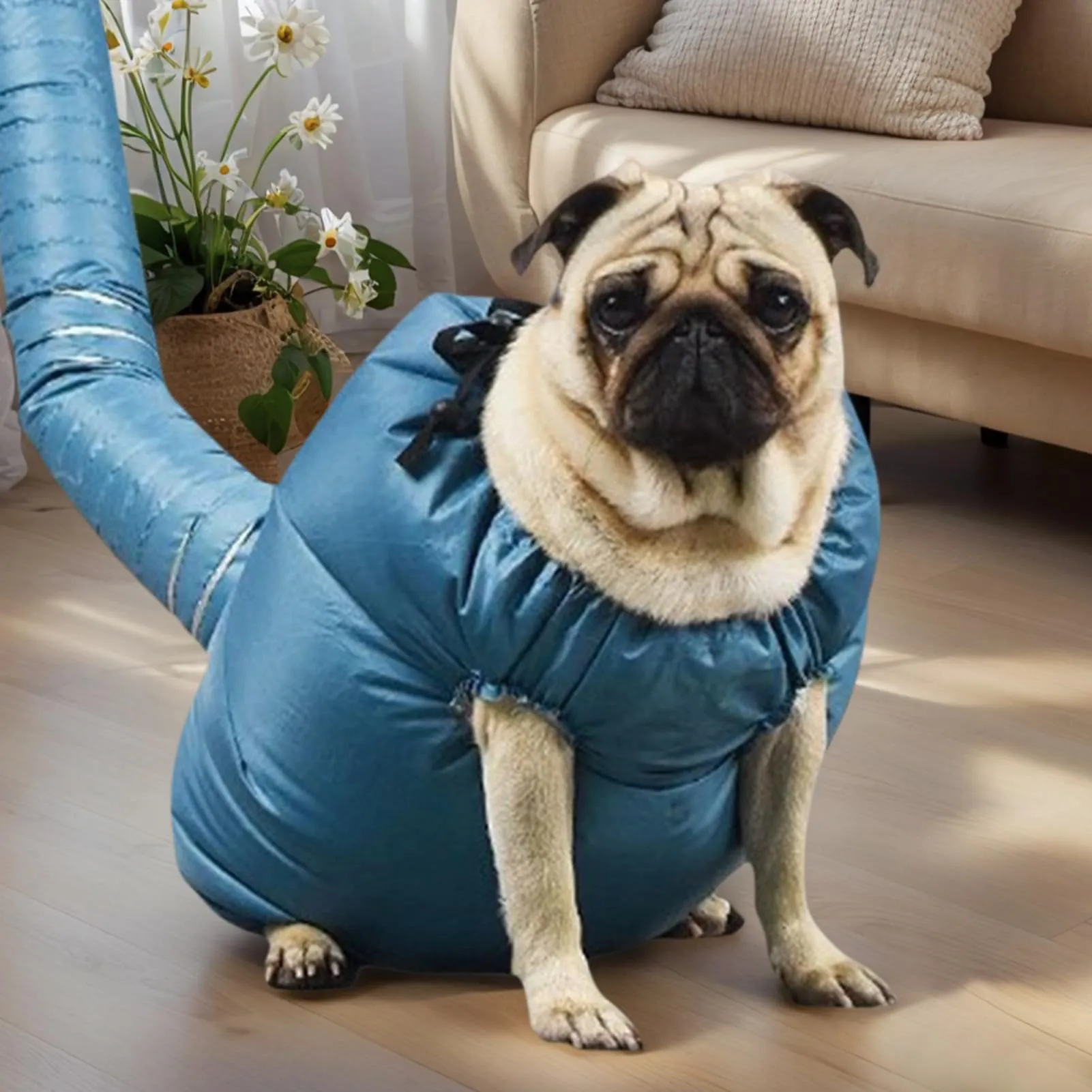 Sacca Asciugapet | Gabbia Toelettatura Asciugatura Cane | Sacca Toelettatura Gatto Asciugatura Rapida Post Bagno Cucciolo | Bucato Bagno Casa - immagine 3