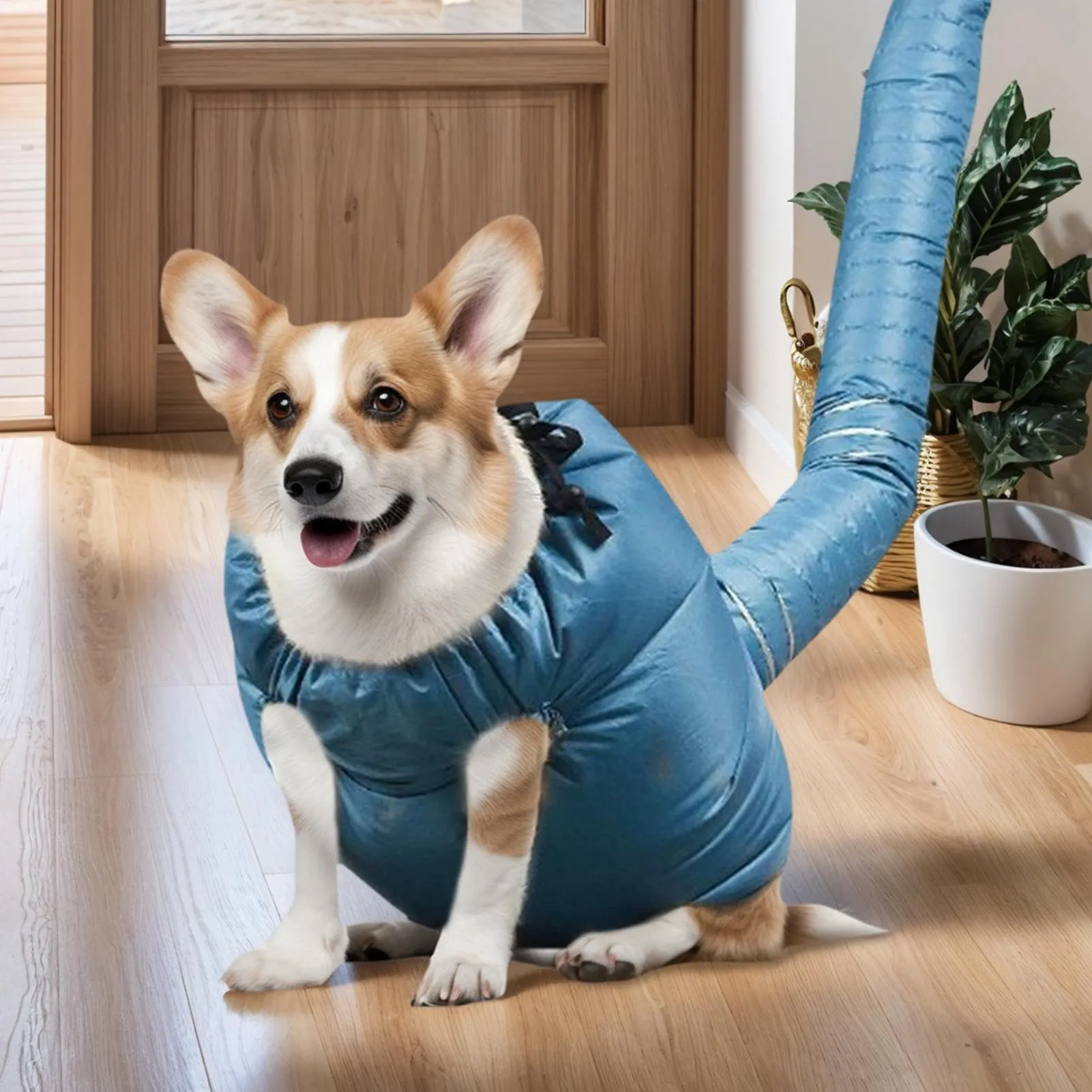 Borsa Asciugapet | Sacco Asciugante per Bagno Cani | Borsa Asciugante Silenziosa per Toelettatura Gatti | Per Doccia Cuccioli Bagno Lavatrice Casa - immagine 3