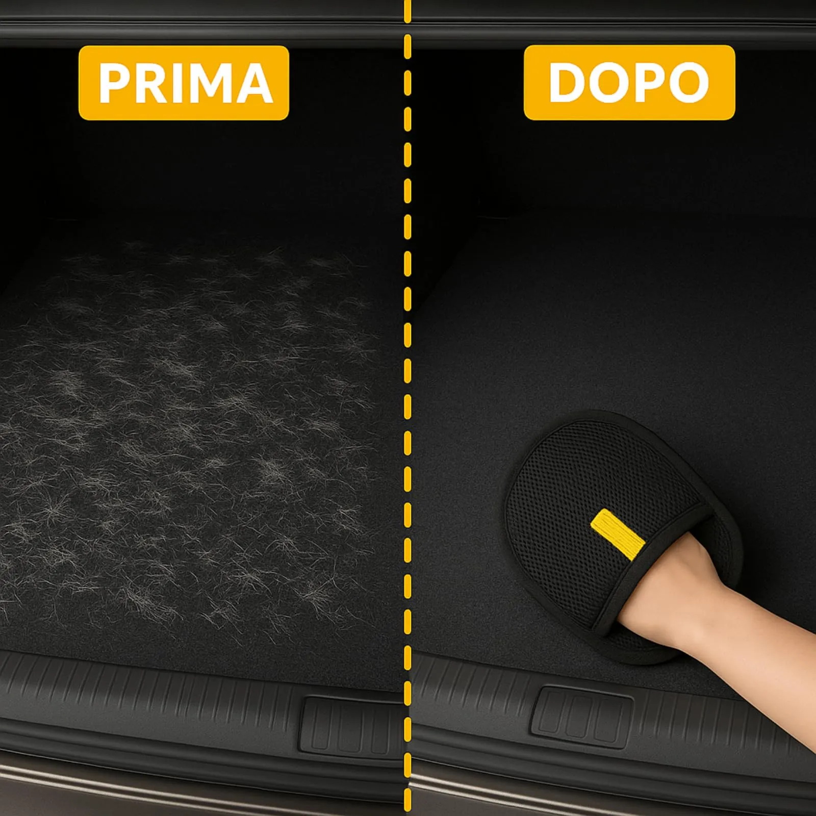 bergxperten varibee Guanto per la rimozione dei pelidi Animali con setole elettrostatiche Doppie，Riutilizzabili, Guanti Statici per Pulizia di Gatti e Cani, Perfetti per Vestiti, Tappeti e Divani - immagine 8