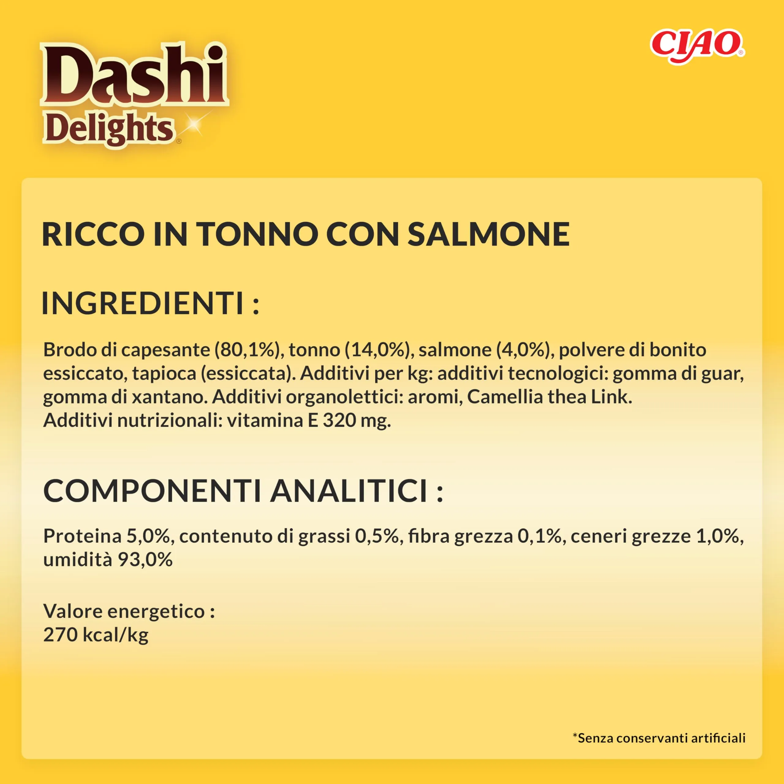 INABA Dashi Delights Silky Broth, Brodo per Gatti al Tonno e Salmone, Cibo Umido Ricco di Proteine, Ingredienti Naturali, Snack Umido per Gatti, Zuppa, 1 Confezione da 40 g - immagine 8