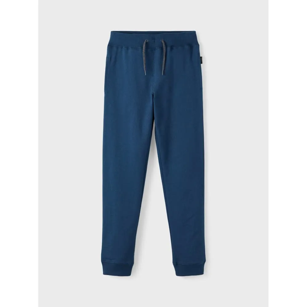Name It Nkmsweat Pant Unb Noos, Pantaloni Sportivi Bambini e ragazzi, Blu (Titan), 116 - immagine 4