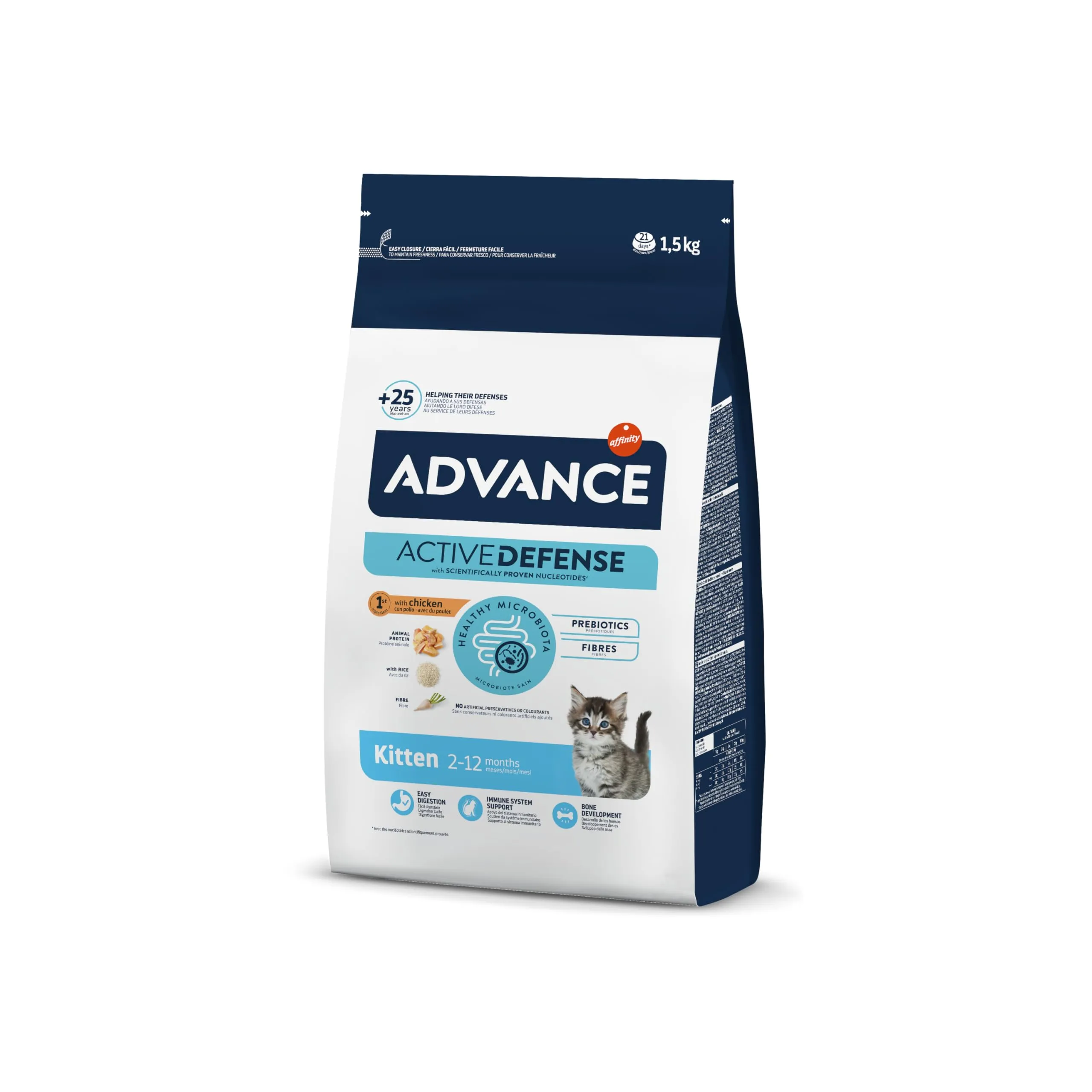 Advance Kitten - Cibo per Gattini con Pollo e Riso - 1.5kg - immagine 1