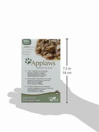 Applaws Cat Pot Multipack (8x60g) Fish Selection - immagine 3