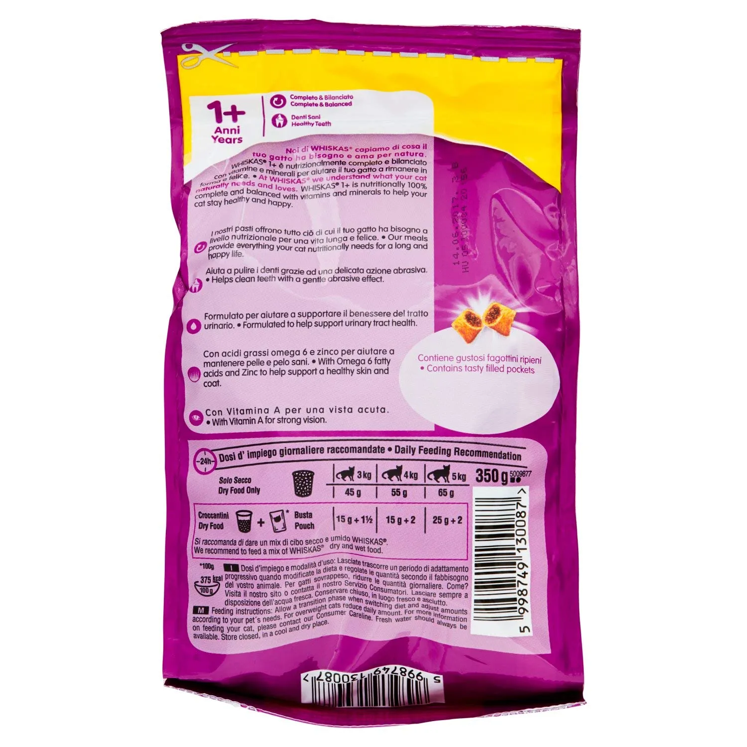 Whiskas Cibo Secco con Pollo per Gatti, 200g - immagine 3