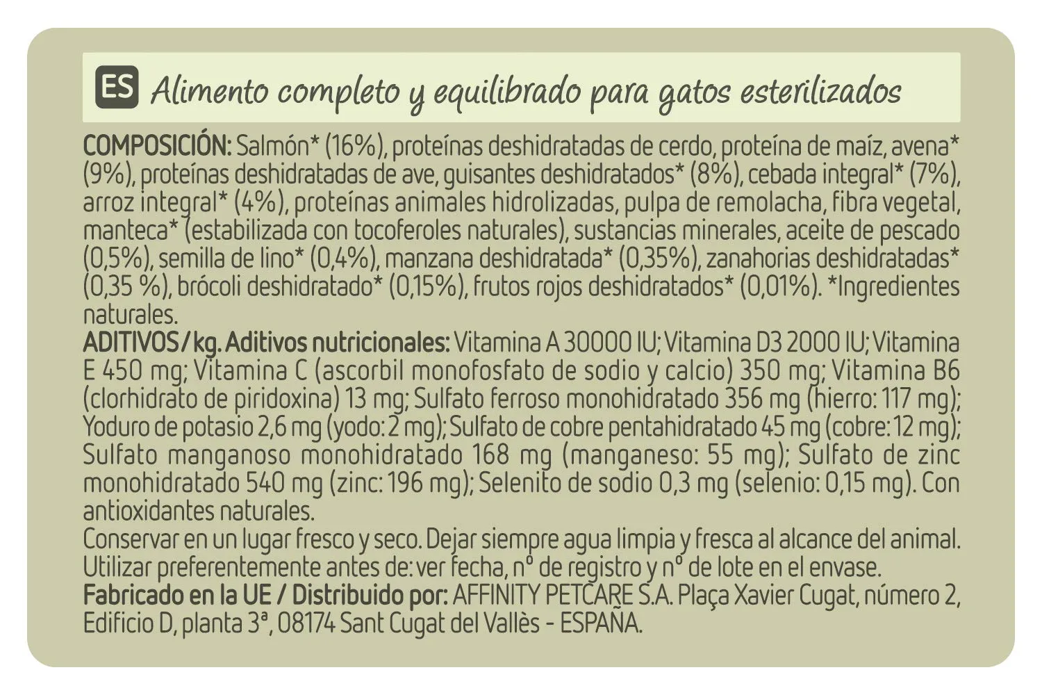 Ultima Nature Cibo per Gatti Sterilizzati con Salmoni. Confezione da 8 X 1.25 Kg - Totale: 10 Kg - Pacco da 8 x 1.25 kg - immagine 5