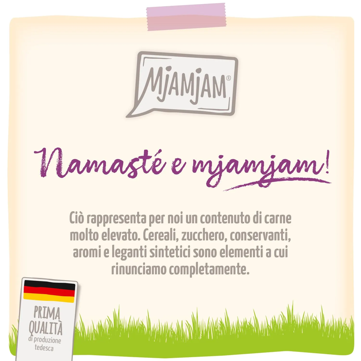MjAMjAM - Cibo umido premium per gatti - Wellness - Digestion - Pollo, confezione da 12 (12 x 125g), senza cereali - immagine 2