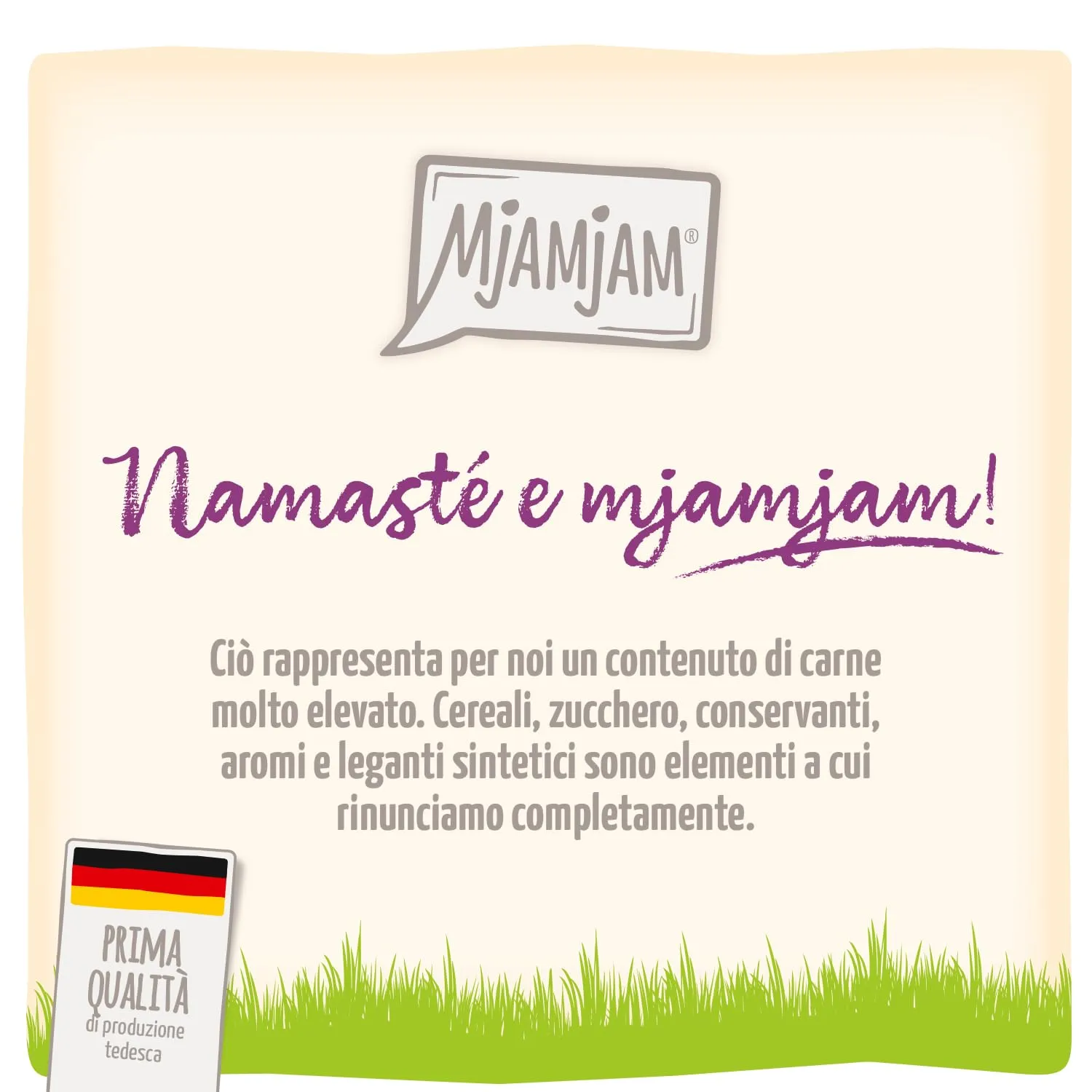 MjAMjAM - Cibo umido premium per gatti - Wellness Wellness Pack pollo, confezione da 12 (12 x 125g), senza cereali con carne extra - immagine 3
