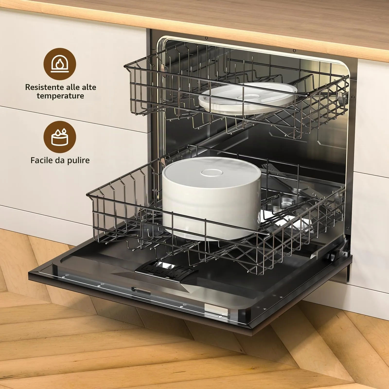 DOOOB Fontanella per Gatti in Ceramica 2.1L Fontana per Gatti in Ceramica - immagine 6