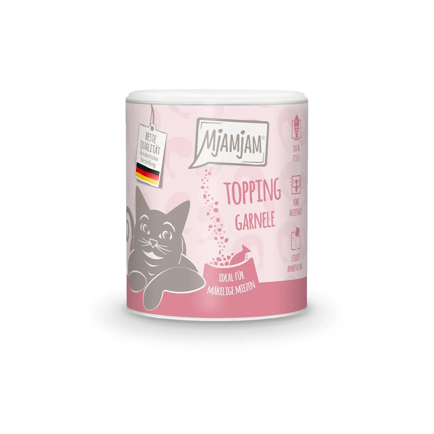 MjAMjAM Topping Premium per gatti – Gamberetti (1x 40g) - immagine 1