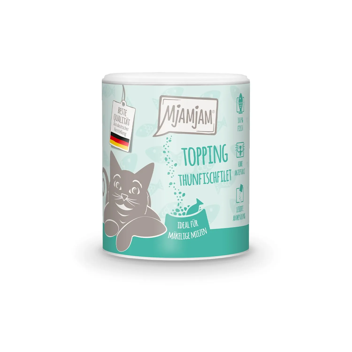 MjAMjAM Topping Premium per gatti – Filetto di tonno (1x 60 g) - immagine 1