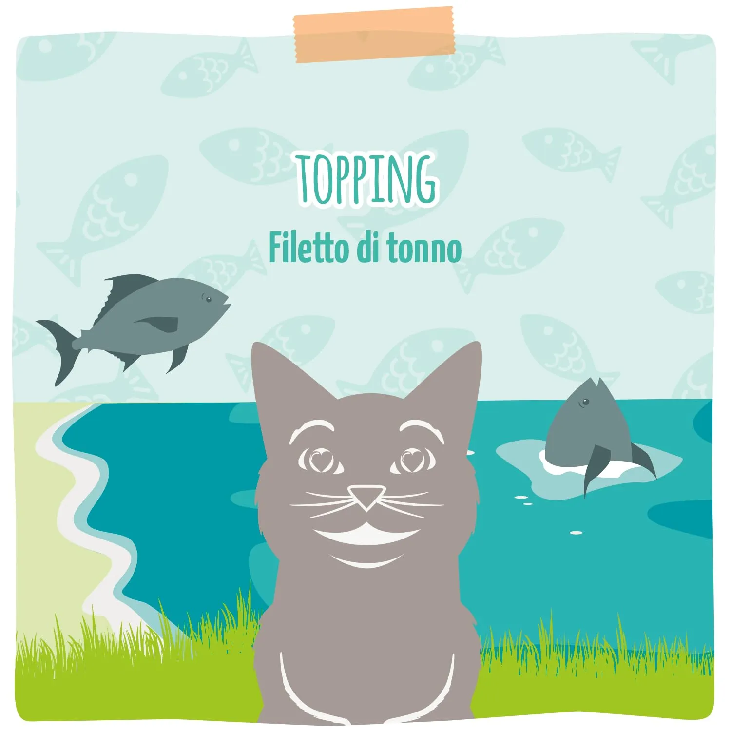 MjAMjAM Topping Premium per gatti – Filetto di tonno (1x 60 g) - immagine 5