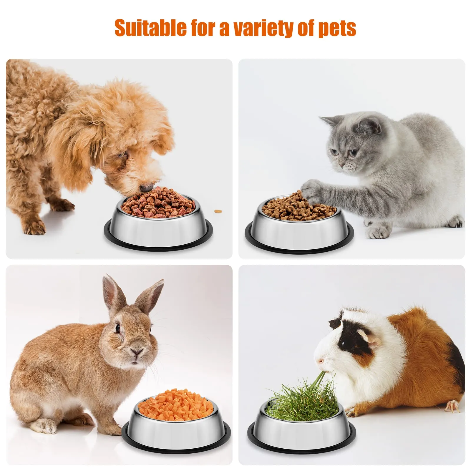 4 Ciotole per Gatti + Giochi per Gatti,Ciotola per Gatti,Ciotole Gatto,Ciotole Gatti,Ciotola Gatti,Ciotola Anti Ingozzamento Gatti - immagine 5