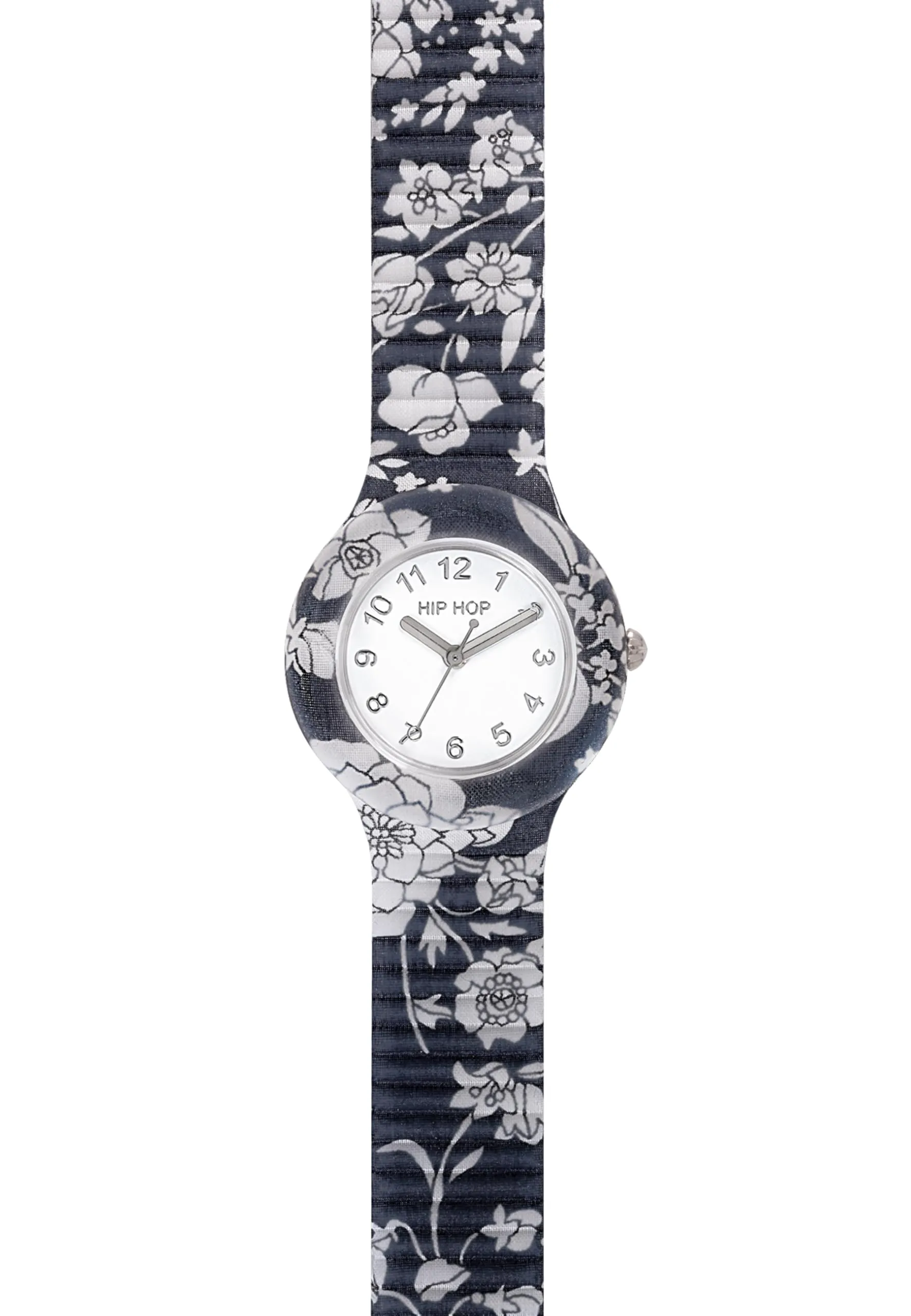 HIP HOP, Collezione Winter Blossom, Orologio Donna a Tema Fiori Invernali con Tessuti Liberty e Cinturino In Silicone, Resistente all'Acqua - immagine 2