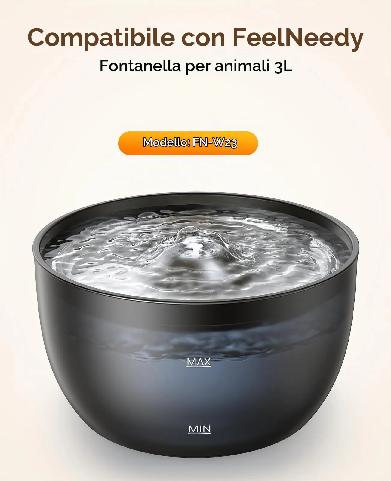 FEELNEEDY 3L Ricambi Filtri per Fontana d'Acqua per Gatti - immagine 2