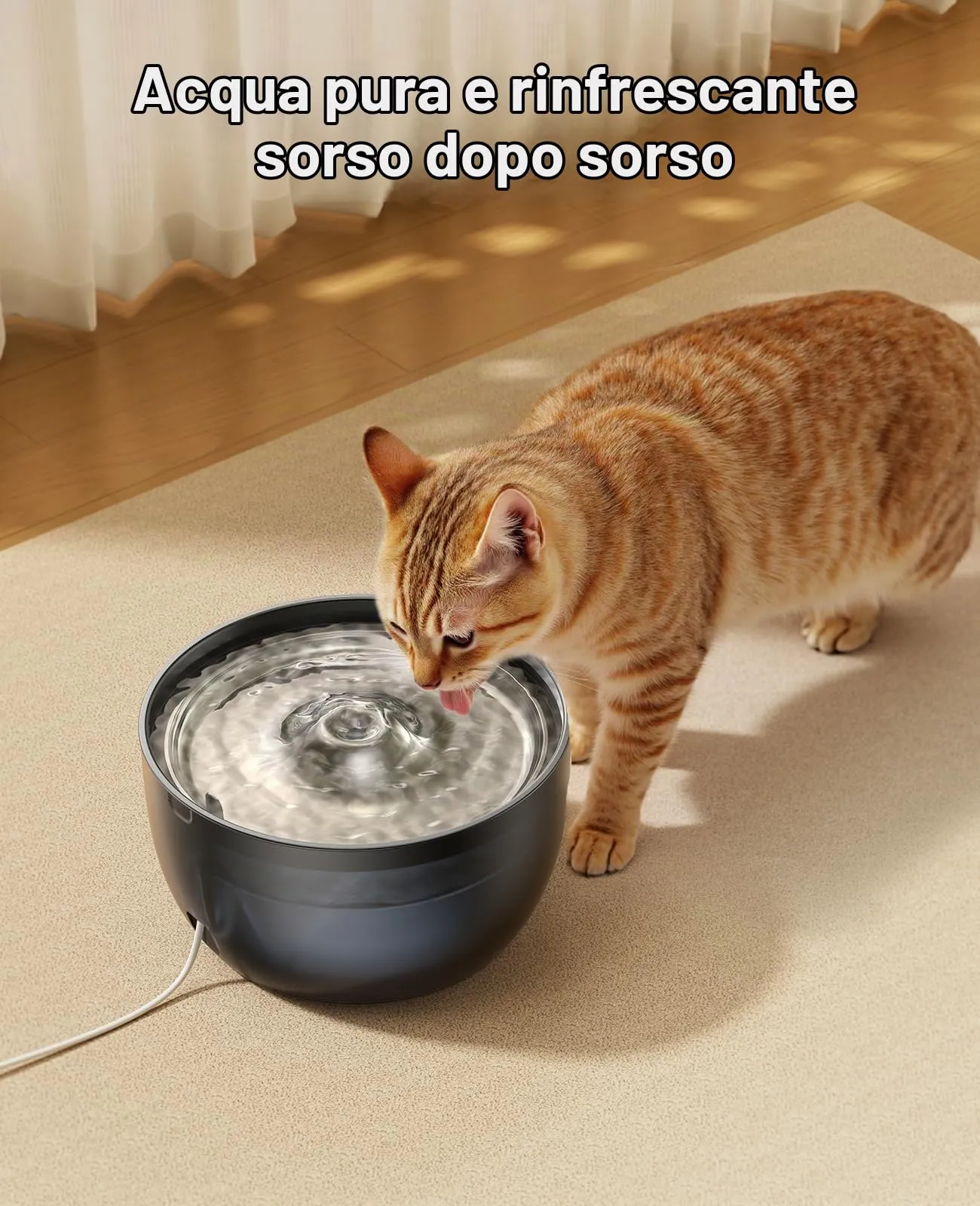 FEELNEEDY 3L Ricambi Filtri per Fontana d'Acqua per Gatti - immagine 6