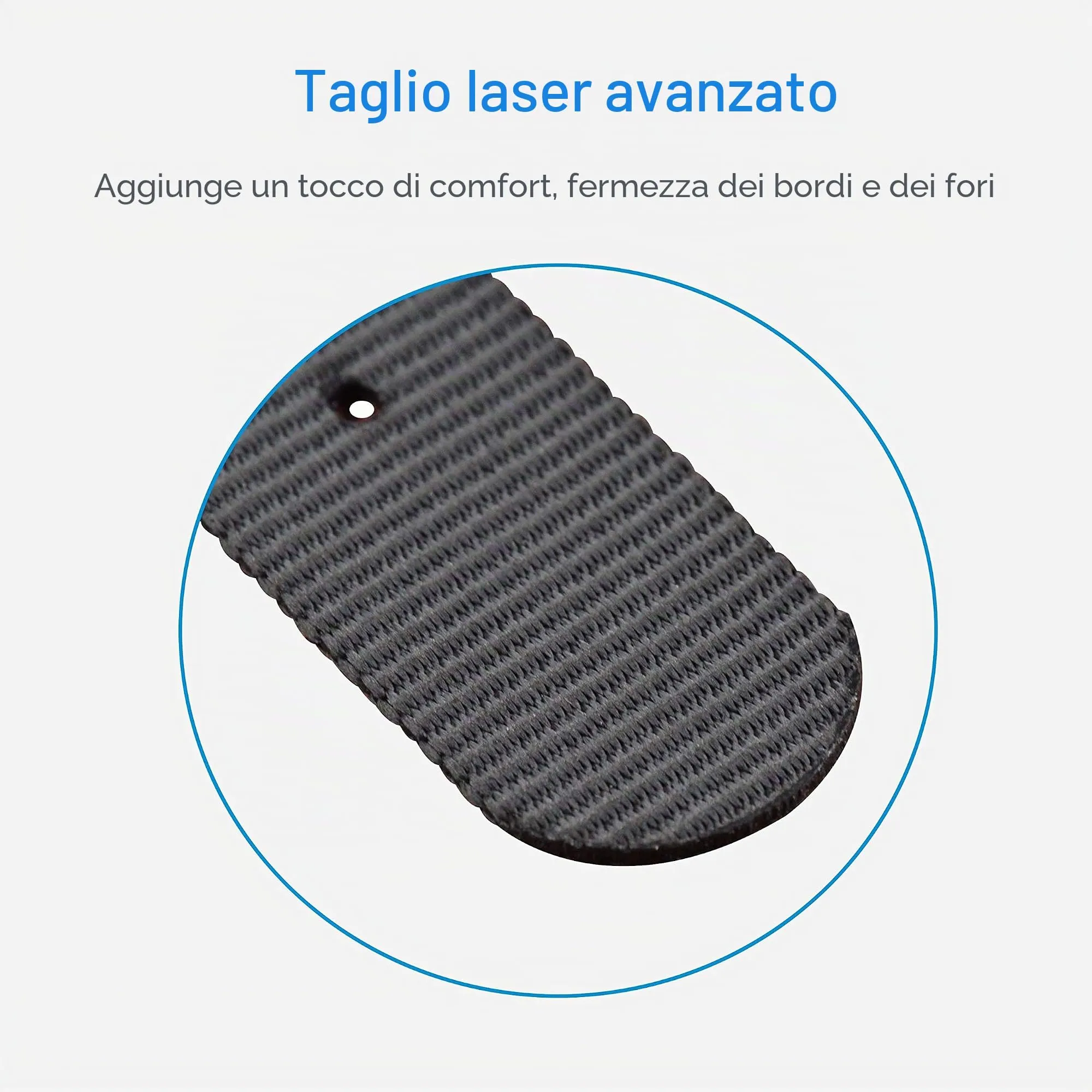 19mm Nero Cinturino Orologio Nylon Uomo Fibbia Lucida 4 Anelli Extra Lungo - immagine 3