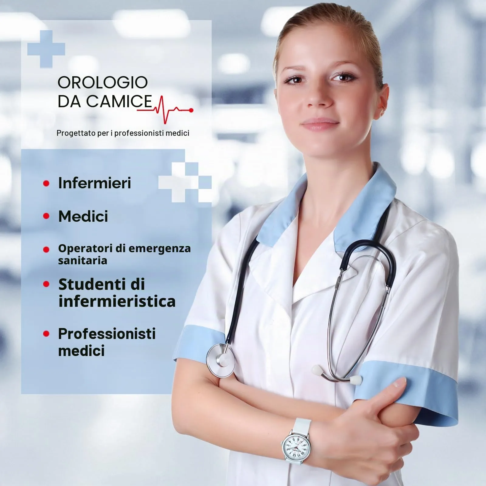 PINDOWS Orologi da polso analogici al quarzo da donna con cinturino in silicone per ragazze, signore, studentesse, facili da leggere, impermeabili. (Weiß/Silberfarben) - immagine 7