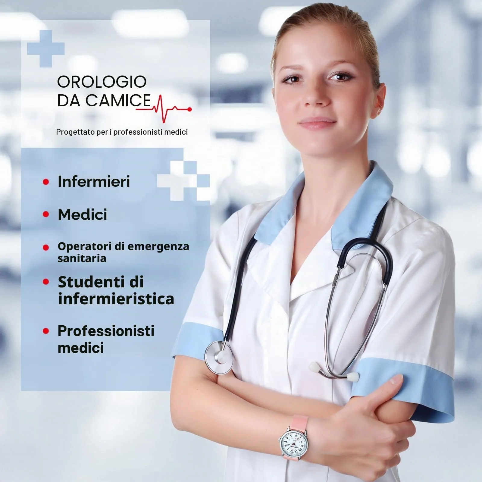PINDOWS Orologi da polso analogici al quarzo da donna con cinturino in silicone per ragazze, signore, studentesse, facili da leggere, impermeabili. (Rosa, Silber) - immagine 7