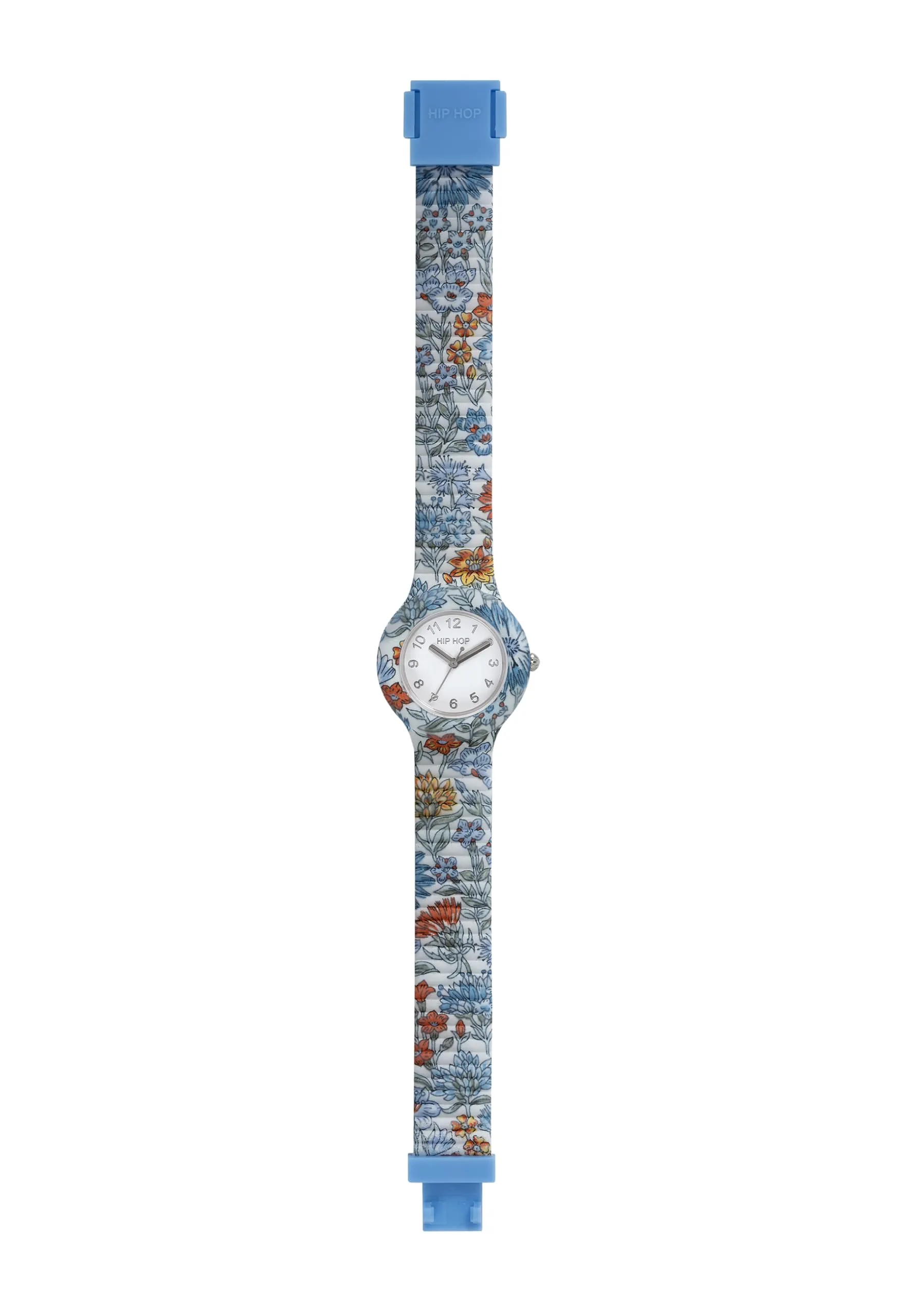 HIP HOP, Collezione Winter Blossom, Orologio Donna a Tema Fiori Invernali con Tessuti Liberty e Cinturino In Silicone, Resistente all'Acqua - immagine 3