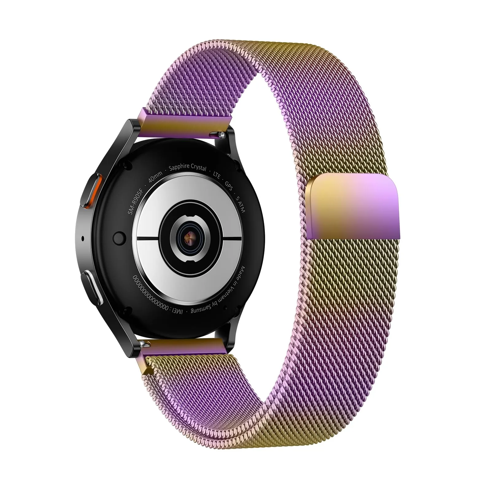 LYYLTX Cinturino per Orologio Maglia Cinturino Metallo In Acciaio Inossidabile Maglia Bracciale Sgancio Rapido Regolabili Cinturini Per Uomo Donna 14mm 16mm 18mm 20mm 22mm 24mm - immagine 2