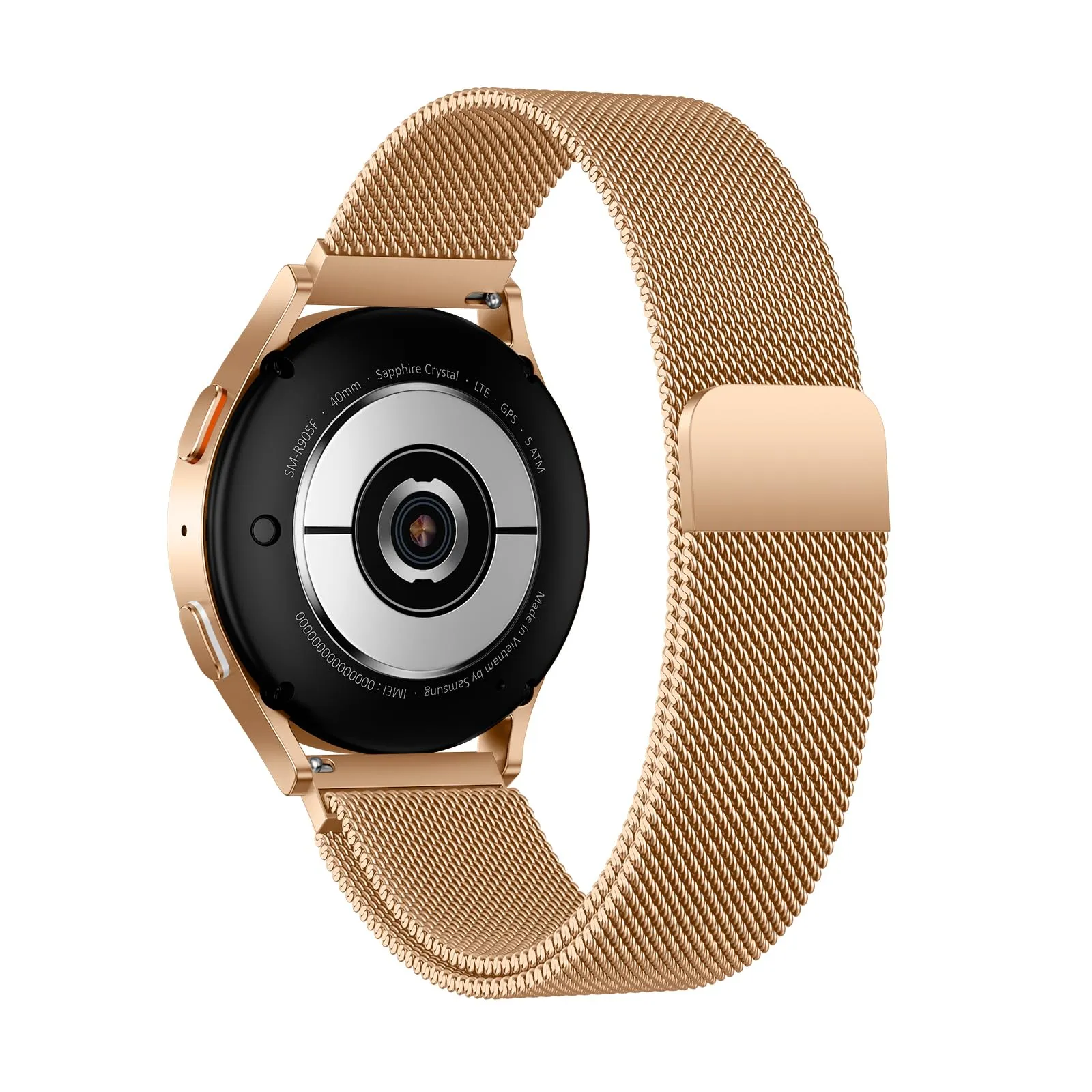 LYYLTX Cinturino per Orologio Maglia Cinturino Metallo In Acciaio Inossidabile Maglia Bracciale Sgancio Rapido Regolabili Cinturini Per Uomo Donna 14mm 16mm 18mm 20mm 22mm 24mm - immagine 2