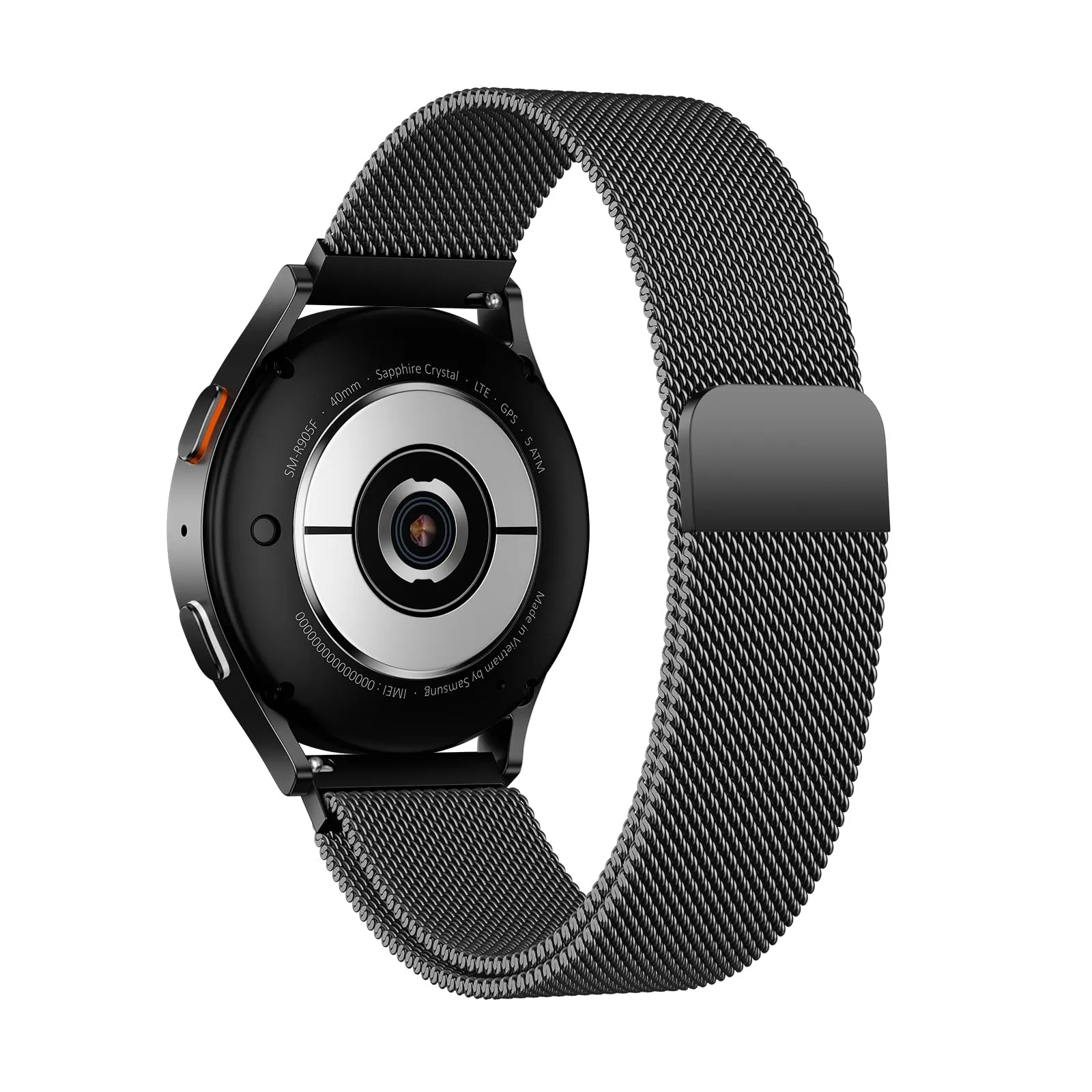 LYYLTX Cinturino per Orologio Maglia Cinturino Metallo In Acciaio Inossidabile Maglia Bracciale Sgancio Rapido Regolabili Cinturini Per Uomo Donna 14mm 16mm 18mm 20mm 22mm 24mm - immagine 2
