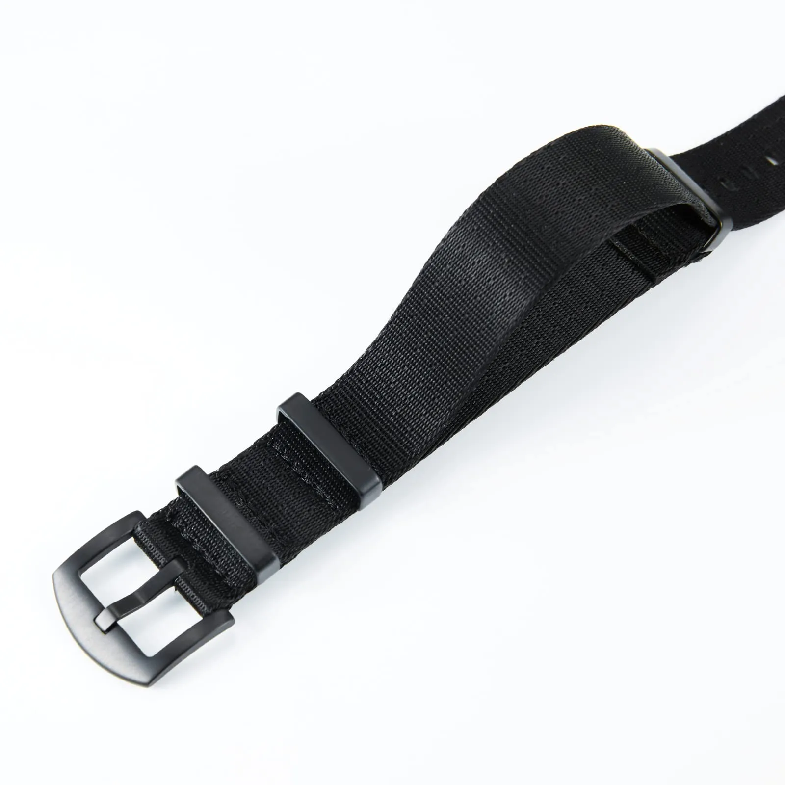 BINLUN Cinturini per Orologi in Nylon Ricambio Multicolore Balistico Premium con Nero/Argento Fibbia in Acciaio Inossidabile per Uomo Donna 18mm 20mm 22mm 24mm (Nuova Versione) - immagine 2