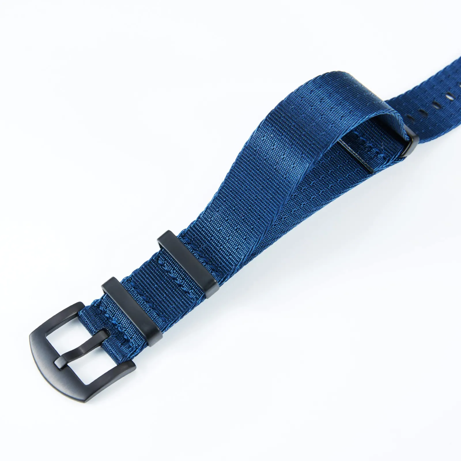 BINLUN Cinturini per Orologi in Nylon Ricambio Multicolore Balistico Premium con Nero/Argento Fibbia in Acciaio Inossidabile per Uomo Donna 18mm 20mm 22mm 24mm (Nuova Versione) - immagine 2