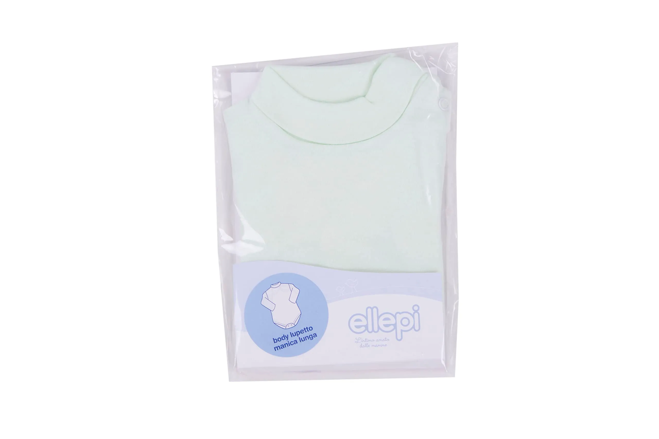 Ellepi Body Lupetto Neonato e Bambino – Caldo Cotone per l’Inverno (Verdino, 1 Mese) - immagine 2