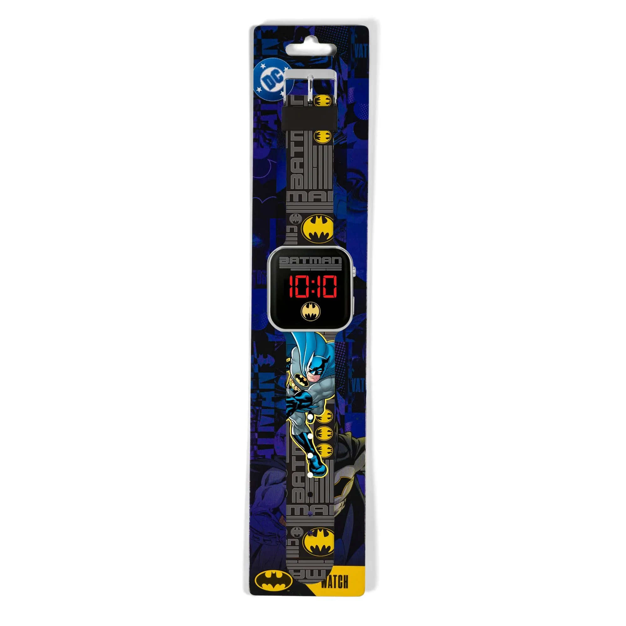 Batman Orologio digitale al quarzo da ragazzo con cinturino in silicone BAT4864, Nero, Moderno - immagine 5