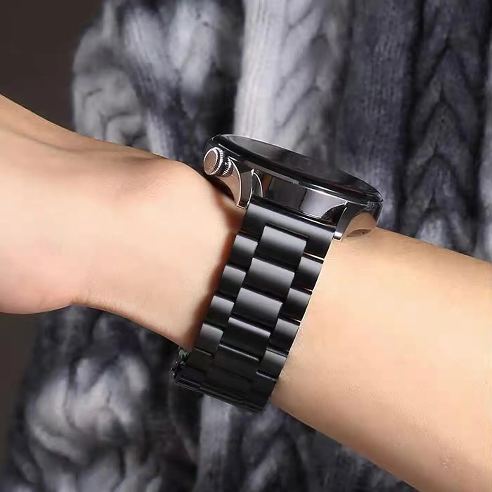 Nizonlaie Cinturini per Orologio Cinturino in Acciaio Inossidabile 14mm 16mm 18mm 20mm 22mm 24mm Cinturino Orologio in Metallo Bracciale Cinturini di Ricambio per Smartwatch per Uomo e Donna - immagine 3