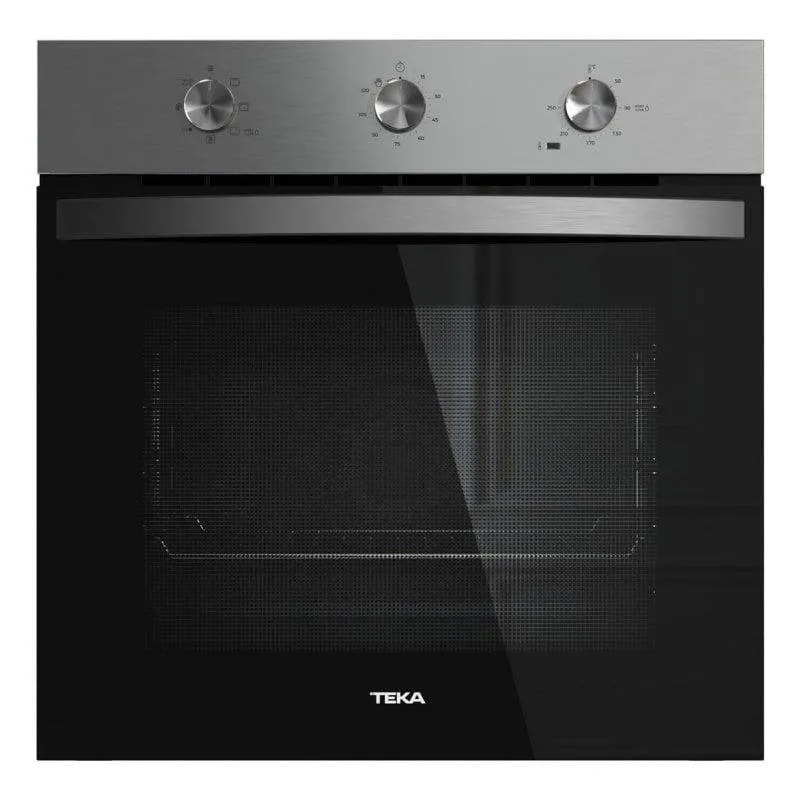 Forno da Incasso Teka HBB 6050 SS Idrolitico 70L 60cm A Timer Inox Nero - immagine 1