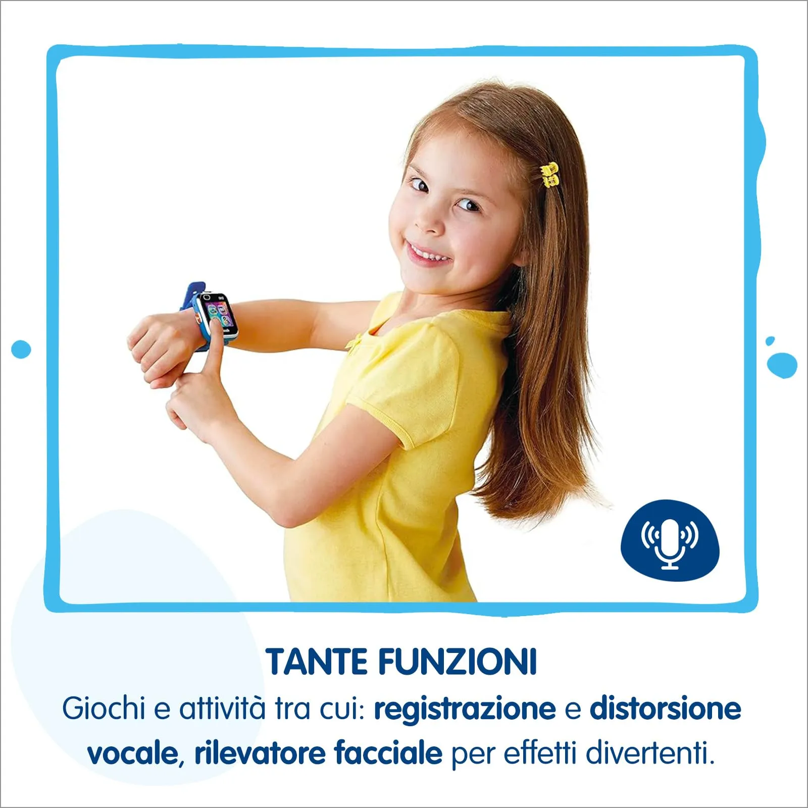 VTech Kidizoom Smartwatch DX2 Rosa Bambini Touch a Colori 5-13 Anni - immagine 3