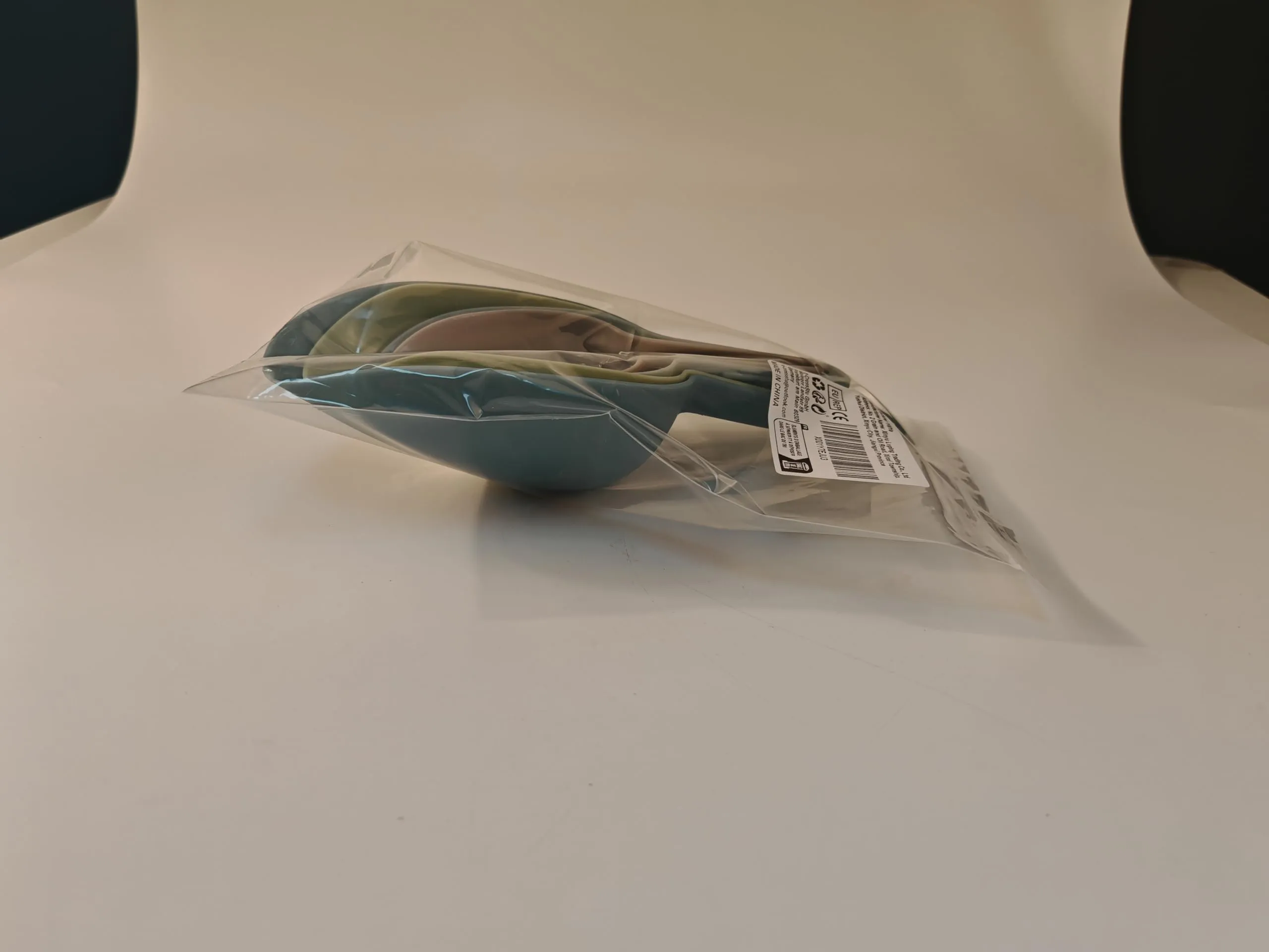 Set di 4 Ghiaccio Paletta Cucina Plastica, Paletta Cibo Cucchiaini Multiuso - immagine 13