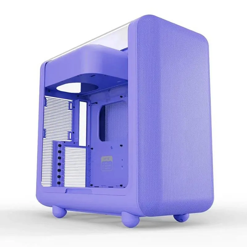 Case Hyte X50 TG Torre Media Vetro Temperato Viola ATX - immagine 1