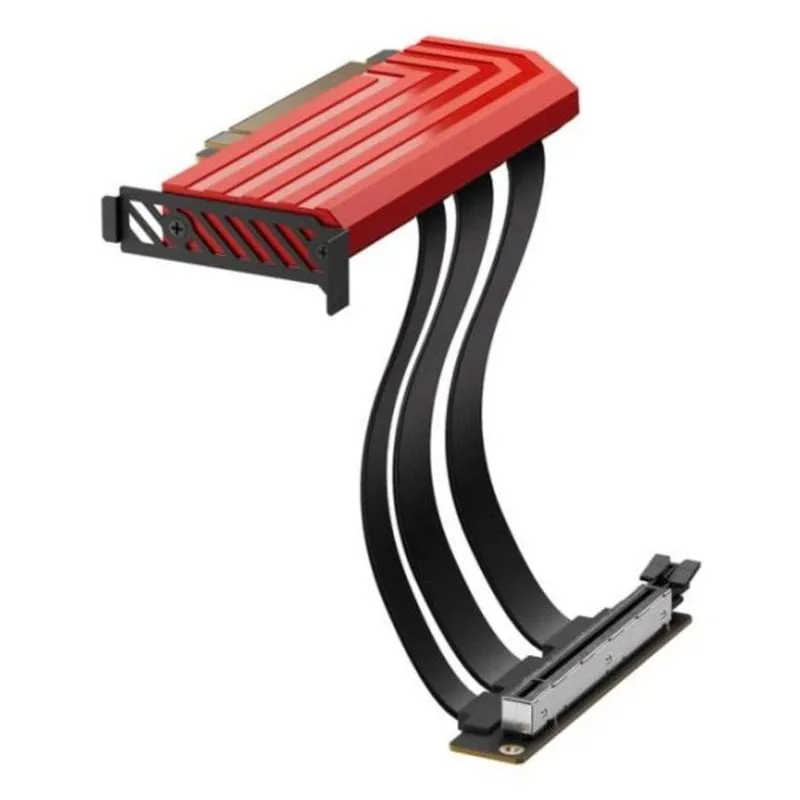 Cavo Hyte Hyper Riser PCIe 5.0 0,2m Angolato Destro Nero - immagine 1