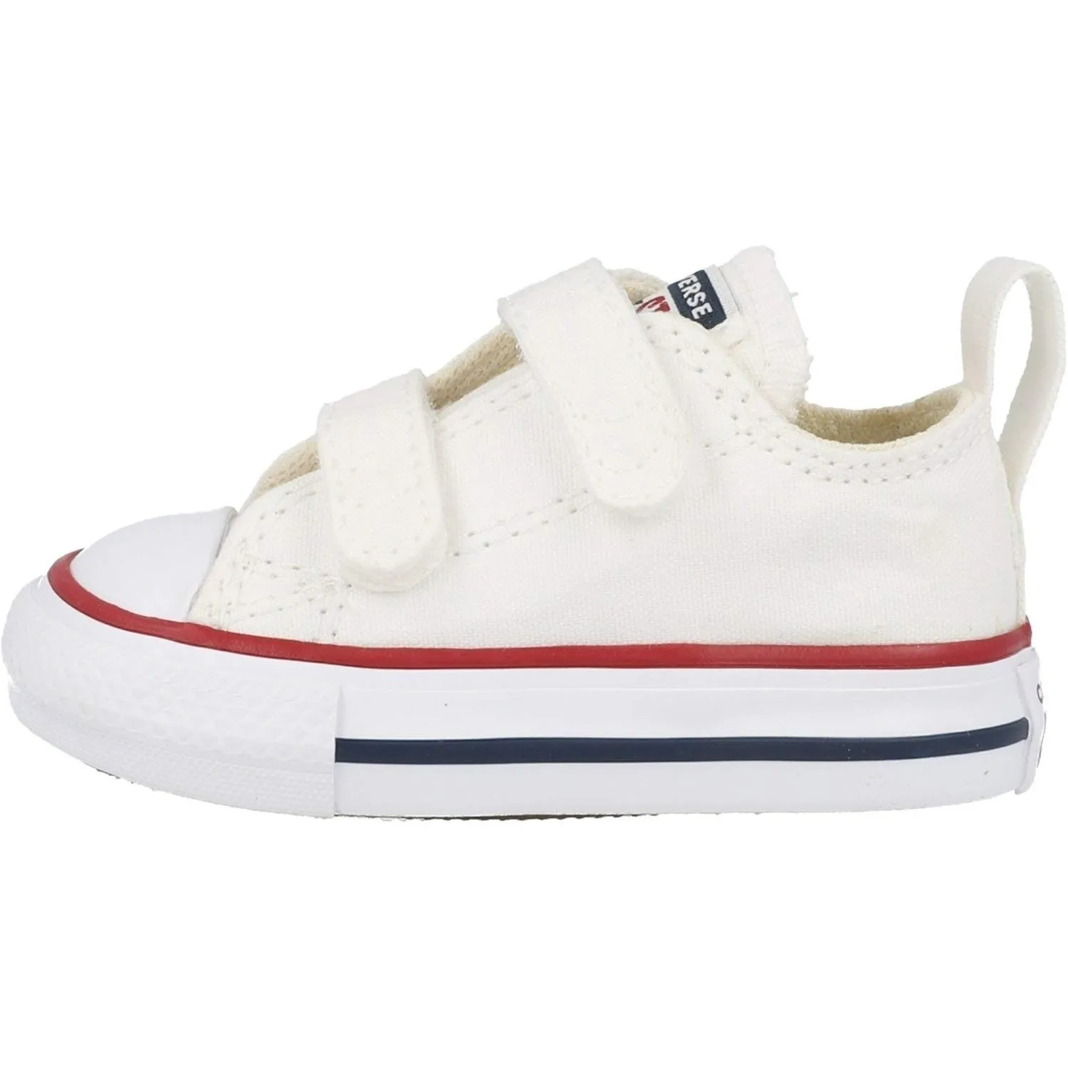 Converse 769029C Chuck Taylor all Star 2V - Ox Unisex - Bambini, White/Garnet/Navy EU 33.5 - immagine 2