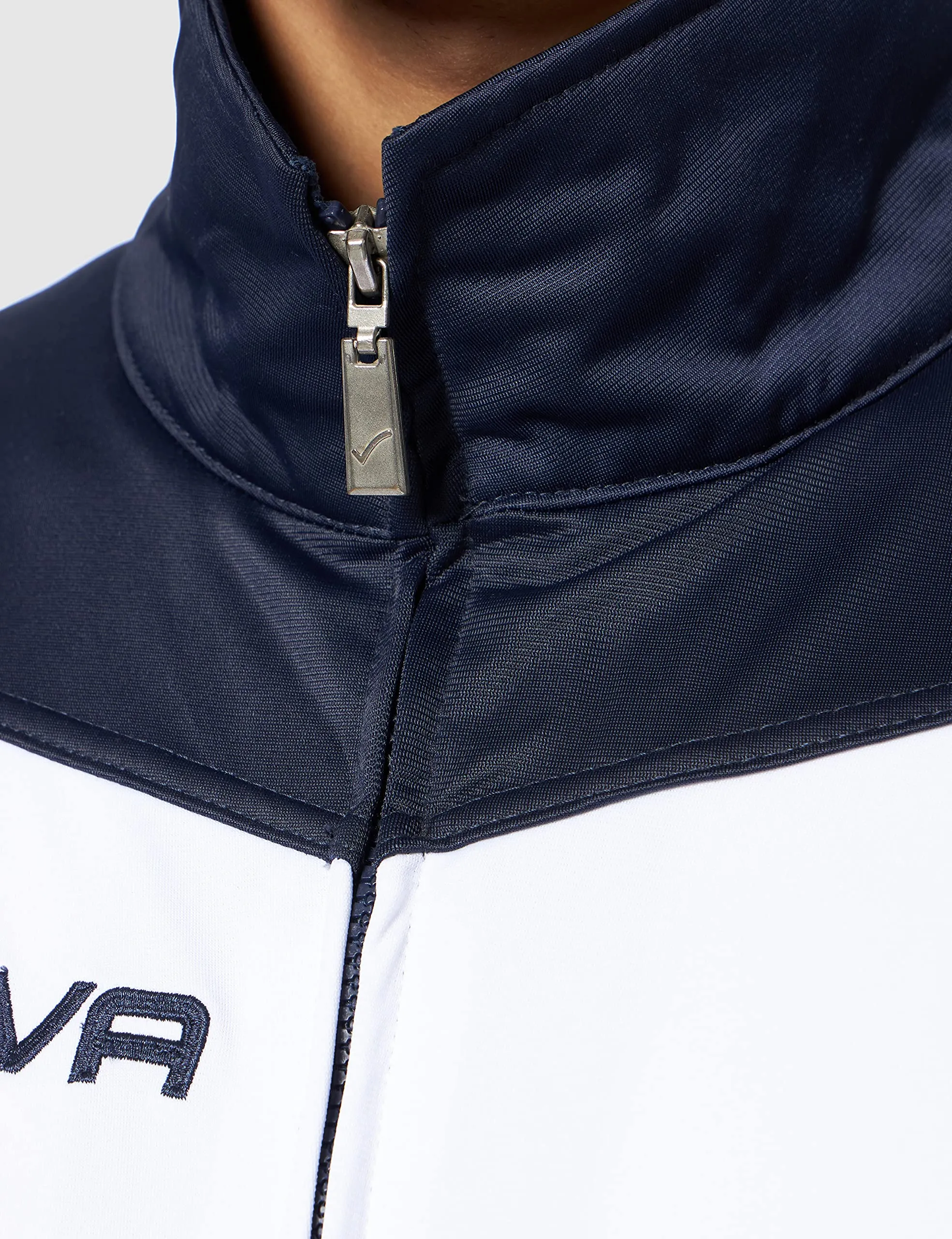 GIVOVA Visa, Tuta Da Ginnastica Uomo (IT, Testo, XL, Regular, Regular, Blu/Bianco) - immagine 3