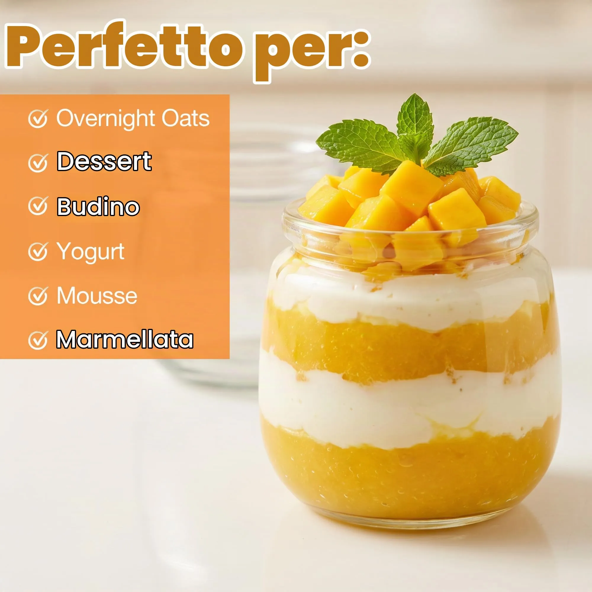 Hejo 12 Pezzi 200ml Riutilizzabili Barattoli Vetro per Yogurt con Coperchio - immagine 6
