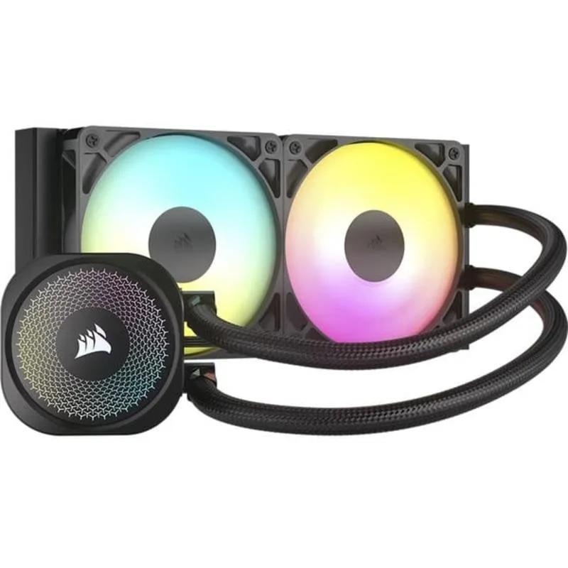 Refrigerazione Liquida Corsair Nautilus RS ARGB 240mm 2 Ventole RGB - immagine 1