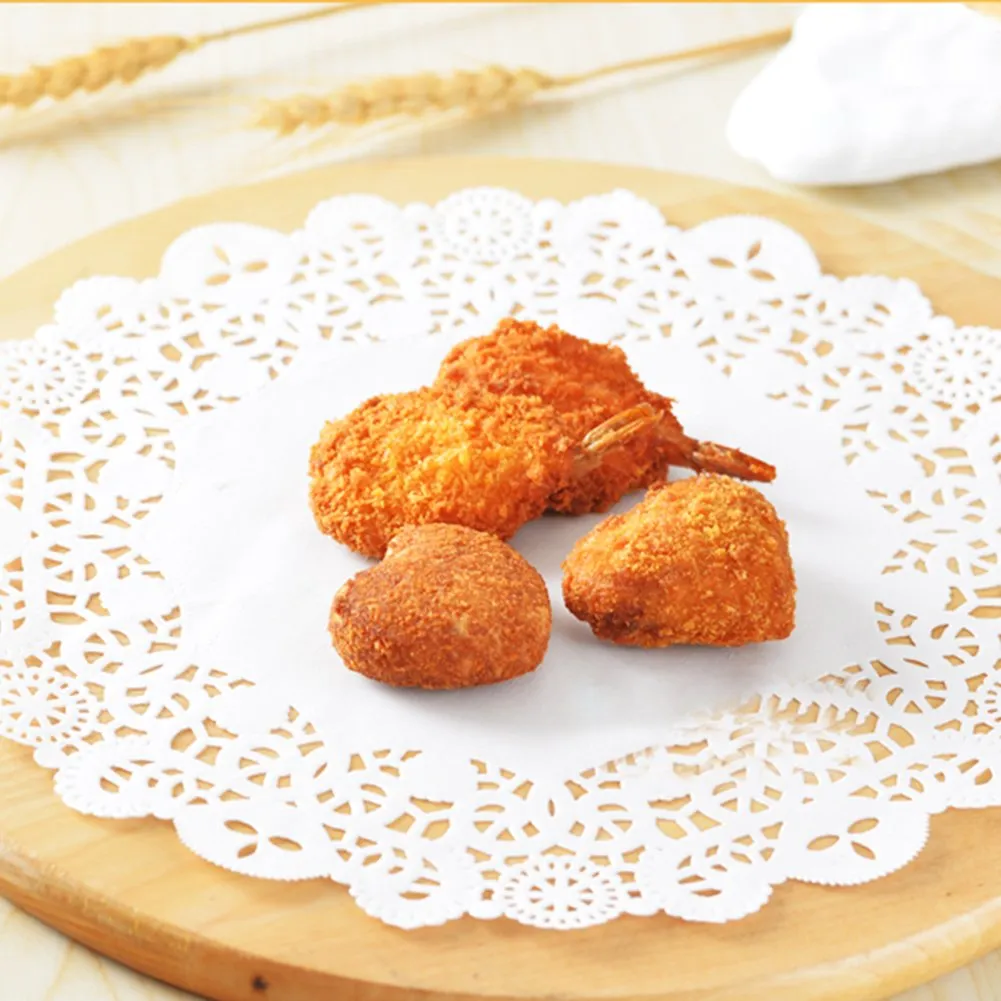 ViaGasaFamido Centrini di Carta Pizzo Bianco, 180 Pezzi, Decorativi per Torte e Dolci, 14-26,5 cm - immagine 4