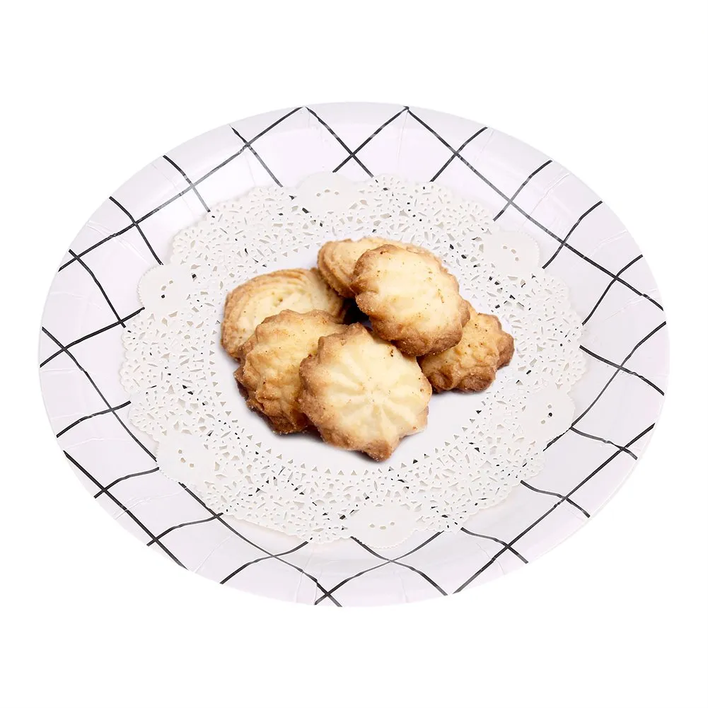 ViaGasaFamido Centrini di Carta Pizzo Bianco, 180 Pezzi, Decorativi per Torte e Dolci, 14-26,5 cm - immagine 5