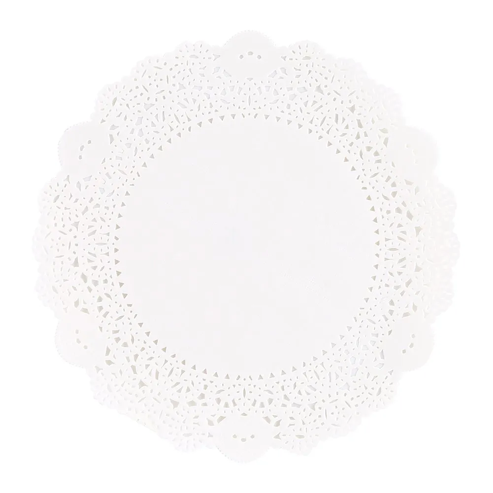 ViaGasaFamido Centrini di Carta Pizzo Bianco, 180 Pezzi, Decorativi per Torte e Dolci, 14-26,5 cm - immagine 8
