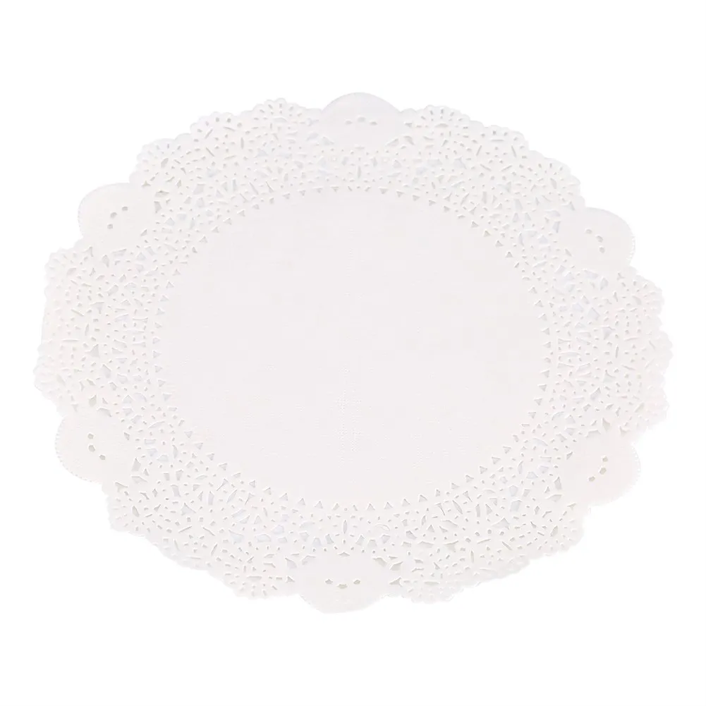 ViaGasaFamido Centrini di Carta Pizzo Bianco, 180 Pezzi, Decorativi per Torte e Dolci, 14-26,5 cm - immagine 9