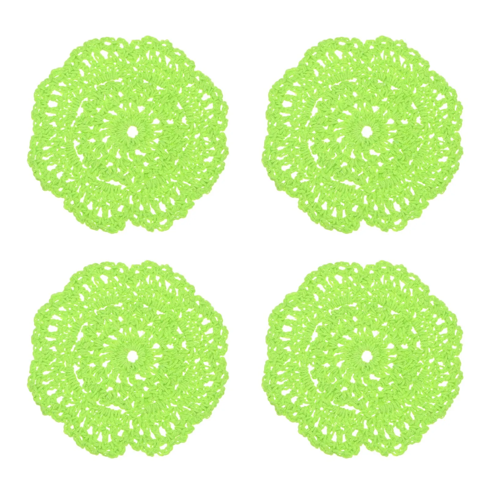 M METERXITY 4-Pack Presine All'Uncinetto 4 Pollici/10 Cm Verde Fluorescente - immagine 7
